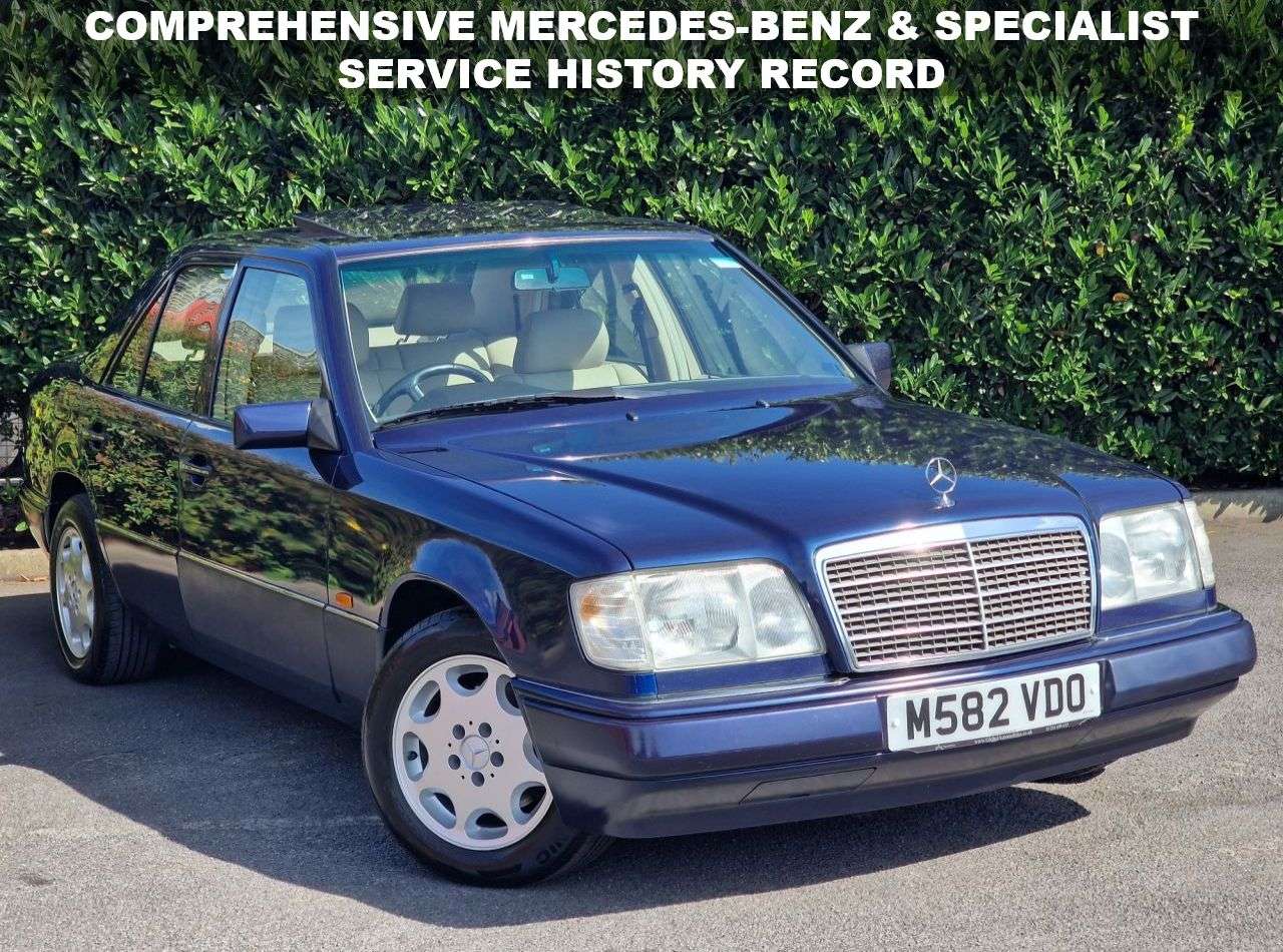 A 1994 MERCEDES-BENZ E-CLASS E220 W124 2.2 4d AUTO HUSBAND / WIFE OWNED SINCE NEW A 1994 MERCEDES-BENZ E-CLASS E220 W124 2.2 4d AUTO HUSBAND / WIFE OWNED SINCE NEW