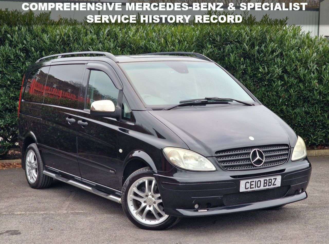 A 2010 MERCEDES-BENZ VITO Sport X Brabus 3.0 120CDI Compact 5dr Diesel Automatic SWB (204 bhp) BRABUS A 2010 MERCEDES-BENZ VITO Sport X Brabus 3.0 120CDI Compact 5dr Diesel Automatic SWB (204 bhp) BRABUS
