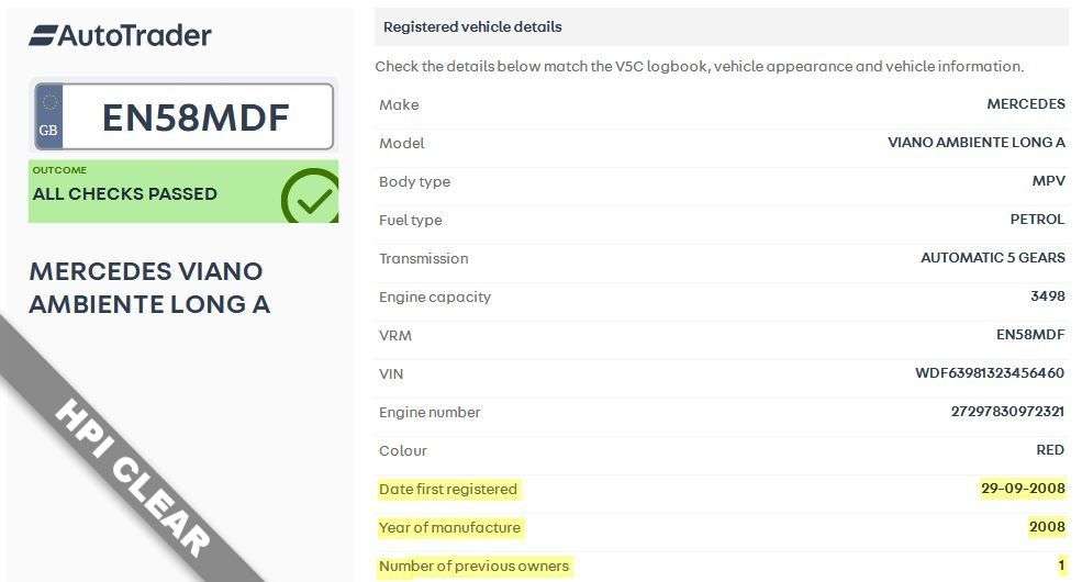 2008 MERCEDES-BENZ VIANO 2008 MERCEDES-BENZ VIANO