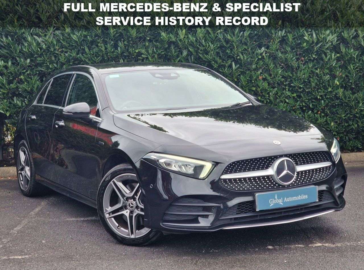 A 2021 MERCEDES-BENZ A-CLASS 1.3 A250e 15.6kWh AMG Line (Premium 2) Hatchback 5dr Petrol Plug-in Hybrid A 2021 MERCEDES-BENZ A-CLASS 1.3 A250e 15.6kWh AMG Line (Premium 2) Hatchback 5dr Petrol Plug-in Hybrid