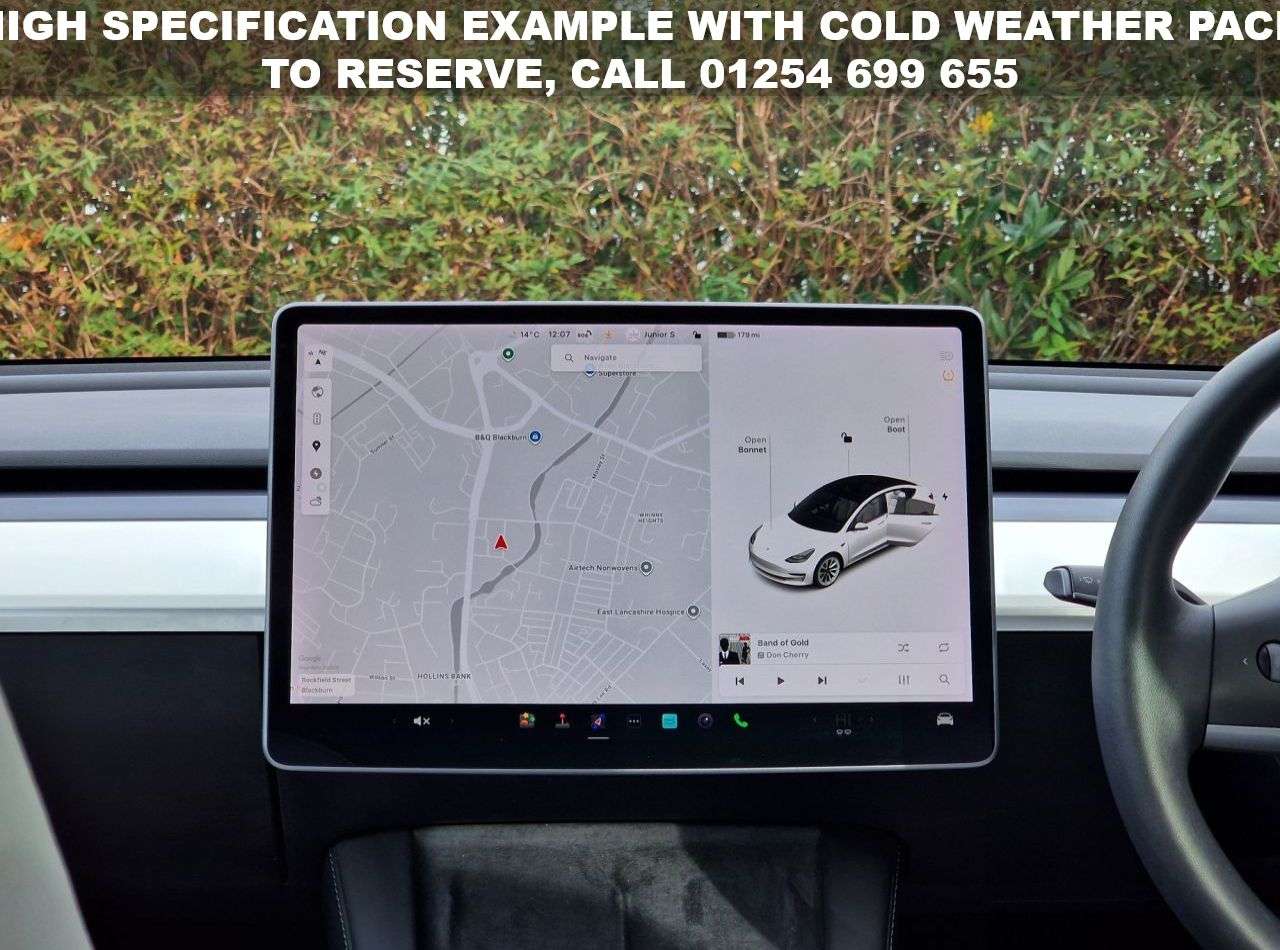 A 2021 TESLA MODEL 3 (Dual Motor) Long Range Saloon 4dr Electric Auto 4WDE (346 ps) WHITE INTERI A 2021 TESLA MODEL 3 (Dual Motor) Long Range Saloon 4dr Electric Auto 4WDE (346 ps) WHITE INTERI