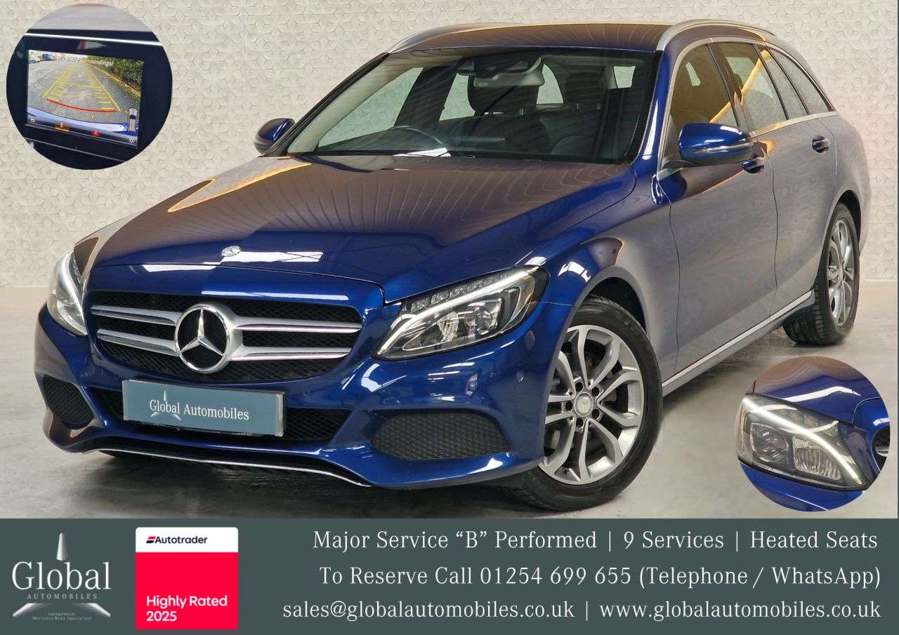 A 2016 MERCEDES-BENZ C-CLASS 1.6 C200d Sport Estate 5dr Diesel G-Tronic+ Euro 6 (s/s) (136 ps) 9 SERVICE A 2016 MERCEDES-BENZ C-CLASS 1.6 C200d Sport Estate 5dr Diesel G-Tronic+ Euro 6 (s/s) (136 ps) 9 SERVICE