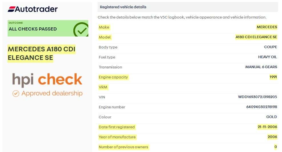 2006 MERCEDES-BENZ A-CLASS 2006 MERCEDES-BENZ A-CLASS
