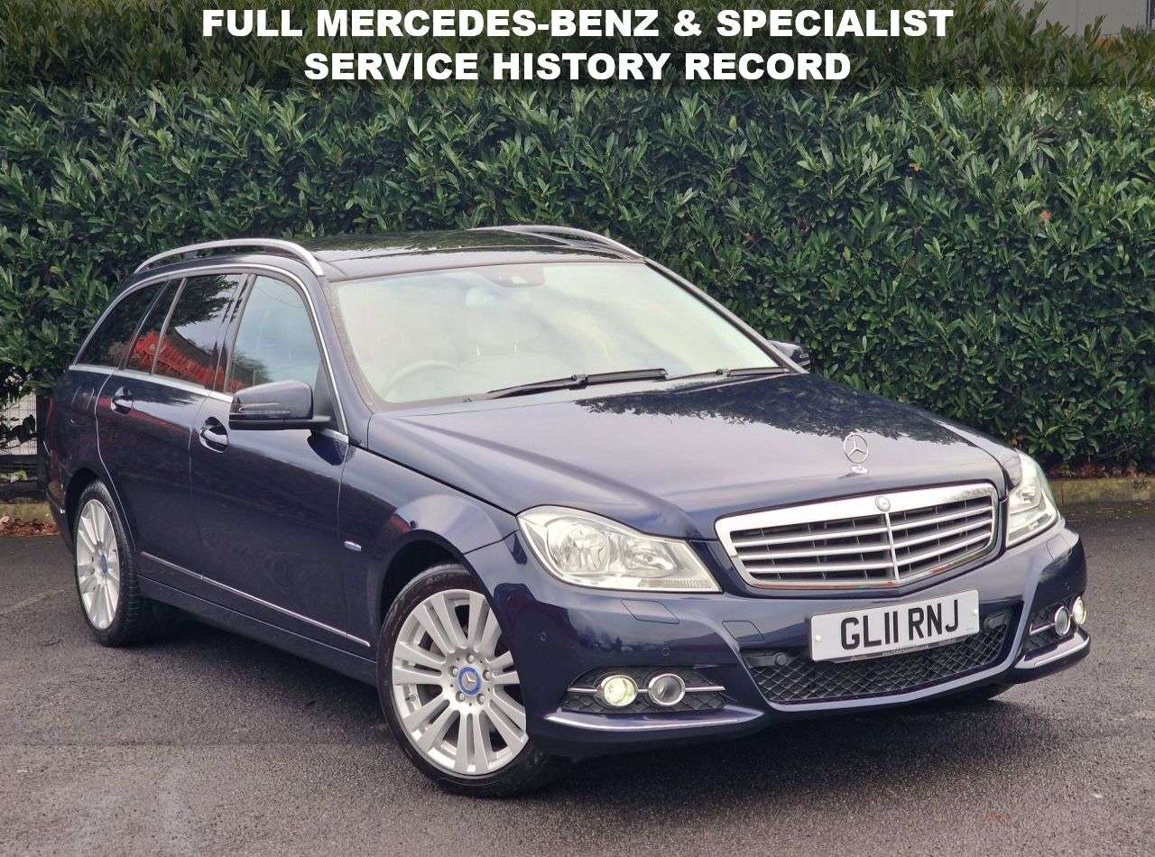 A 2011 MERCEDES-BENZ C-CLASS 2.1 C220 CDI BlueEfficiency Elegance Estate 5dr Diesel G-Tronic+ Euro 5 (s/ A 2011 MERCEDES-BENZ C-CLASS 2.1 C220 CDI BlueEfficiency Elegance Estate 5dr Diesel G-Tronic+ Euro 5 (s/