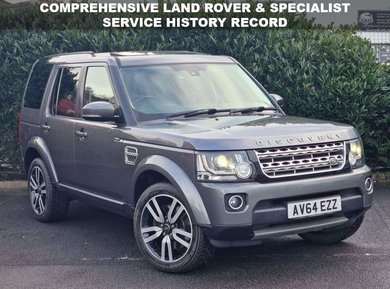 A 2014 LAND ROVER DISCOVERY 4 3.0 SD V6 HSE SUV 5dr Diesel Auto 4WD Euro 5 (s/s) (255 bhp) MERIDIAN SOUND A 2014 LAND ROVER DISCOVERY 4 3.0 SD V6 HSE SUV 5dr Diesel Auto 4WD Euro 5 (s/s) (255 bhp) MERIDIAN SOUND