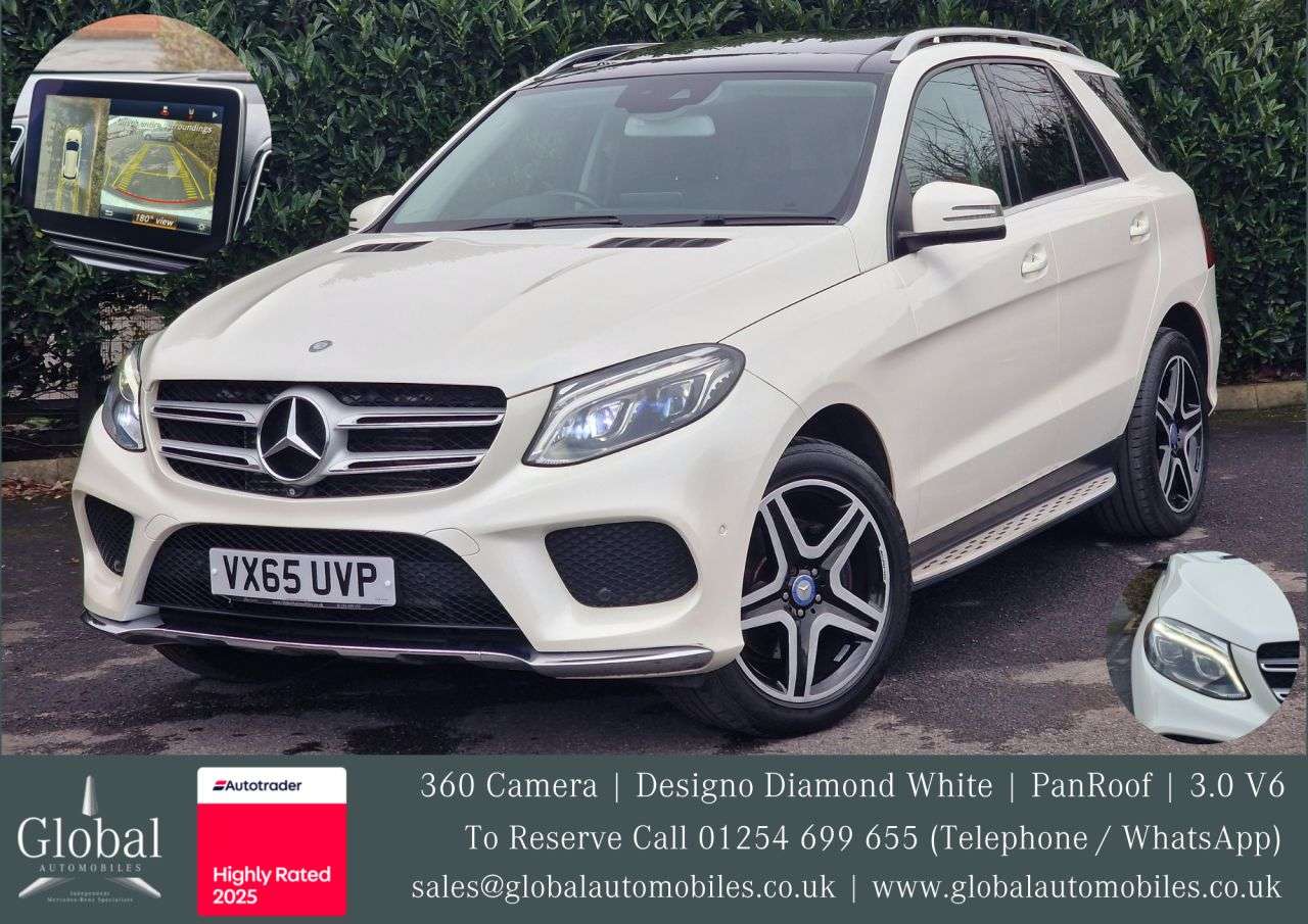 A 2015 MERCEDES-BENZ GLE 3.0 GLE350d V6 AMG Line (Premium) SUV 5dr Diesel G-Tronic 4MATIC Euro 6 (s/ A 2015 MERCEDES-BENZ GLE 3.0 GLE350d V6 AMG Line (Premium) SUV 5dr Diesel G-Tronic 4MATIC Euro 6 (s/