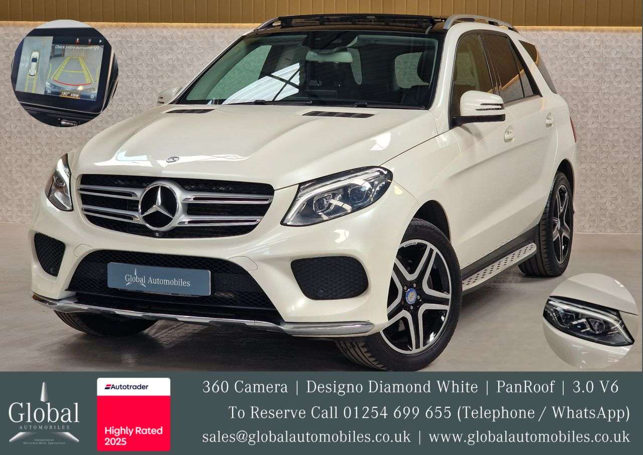 A 2015 MERCEDES-BENZ GLE 3.0 GLE350d V6 AMG Line (Premium) SUV 5dr Diesel G-Tronic 4MATIC Euro 6 (s/ A 2015 MERCEDES-BENZ GLE 3.0 GLE350d V6 AMG Line (Premium) SUV 5dr Diesel G-Tronic 4MATIC Euro 6 (s/