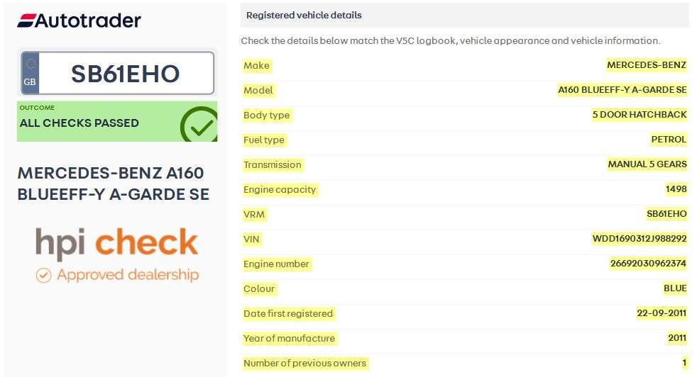 2011 MERCEDES-BENZ A-CLASS 2011 MERCEDES-BENZ A-CLASS