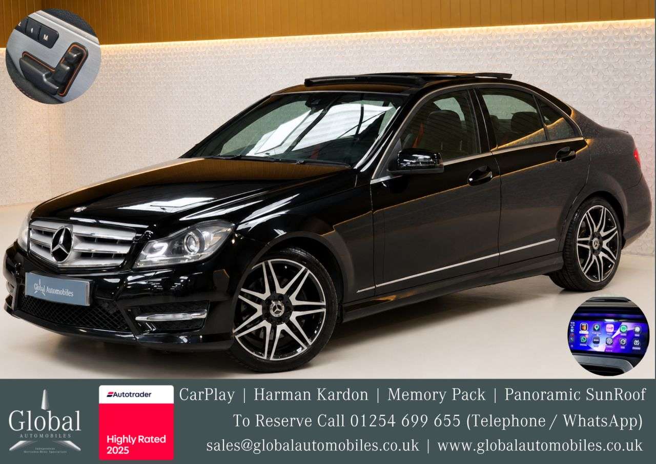 A 2012 MERCEDES-BENZ C-CLASS 3.0 C350 CDI V6 BlueEfficiency AMG Sport Plus Saloon 4dr Diesel G-Tronic Eu A 2012 MERCEDES-BENZ C-CLASS 3.0 C350 CDI V6 BlueEfficiency AMG Sport Plus Saloon 4dr Diesel G-Tronic Eu