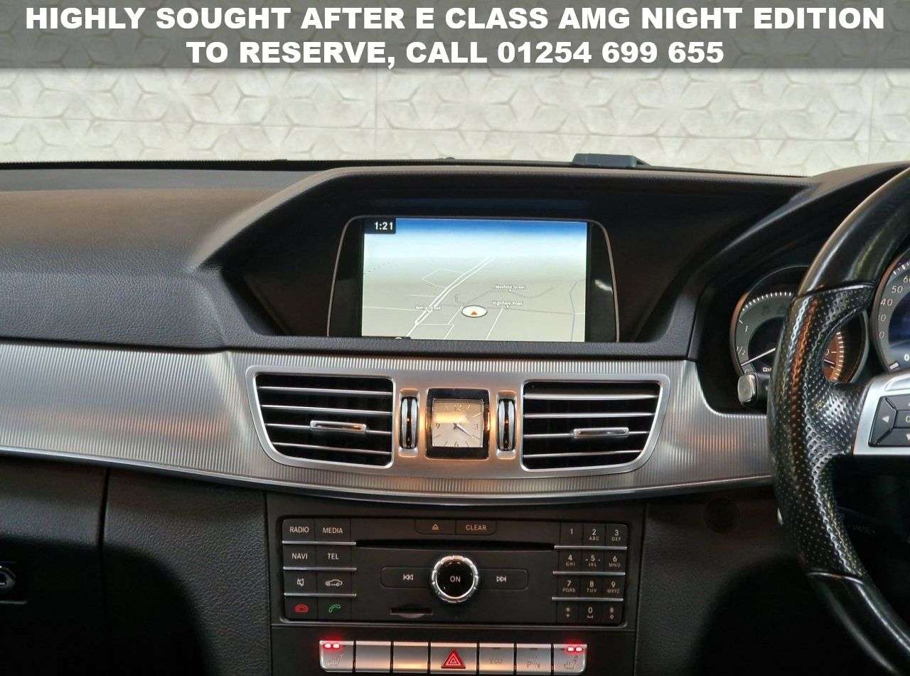 A 2015 MERCEDES-BENZ E-CLASS 2.1 E220 BlueTEC AMG Night Edition Saloon 4dr Diesel G-Tronic+ Euro 6 (s/s) A 2015 MERCEDES-BENZ E-CLASS 2.1 E220 BlueTEC AMG Night Edition Saloon 4dr Diesel G-Tronic+ Euro 6 (s/s)