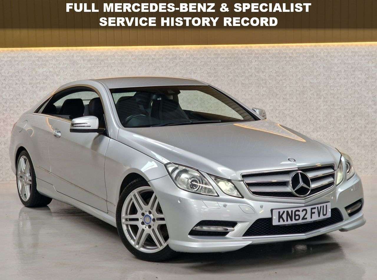 A 2012 MERCEDES-BENZ E-CLASS 2.1 E250 CDI BlueEfficiency Sport Coupe 2dr Diesel G-Tronic+ Euro 5 (s/s) ( A 2012 MERCEDES-BENZ E-CLASS 2.1 E250 CDI BlueEfficiency Sport Coupe 2dr Diesel G-Tronic+ Euro 5 (s/s) (