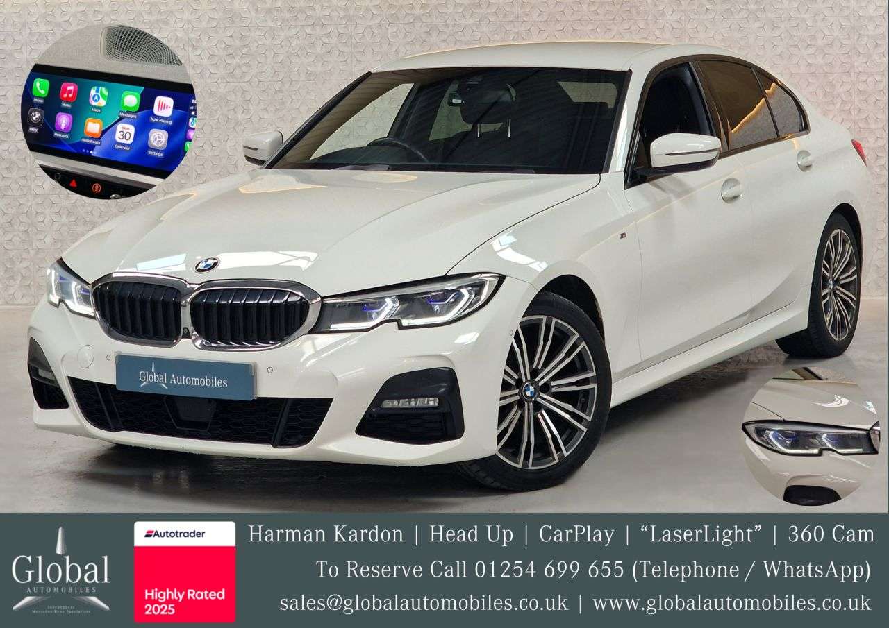 A 2019 BMW 3 SERIES 2.0 320d M Sport Saloon 4dr Diesel Auto xDrive Euro 6 (s/s) (190 ps) RARE S A 2019 BMW 3 SERIES 2.0 320d M Sport Saloon 4dr Diesel Auto xDrive Euro 6 (s/s) (190 ps) RARE S