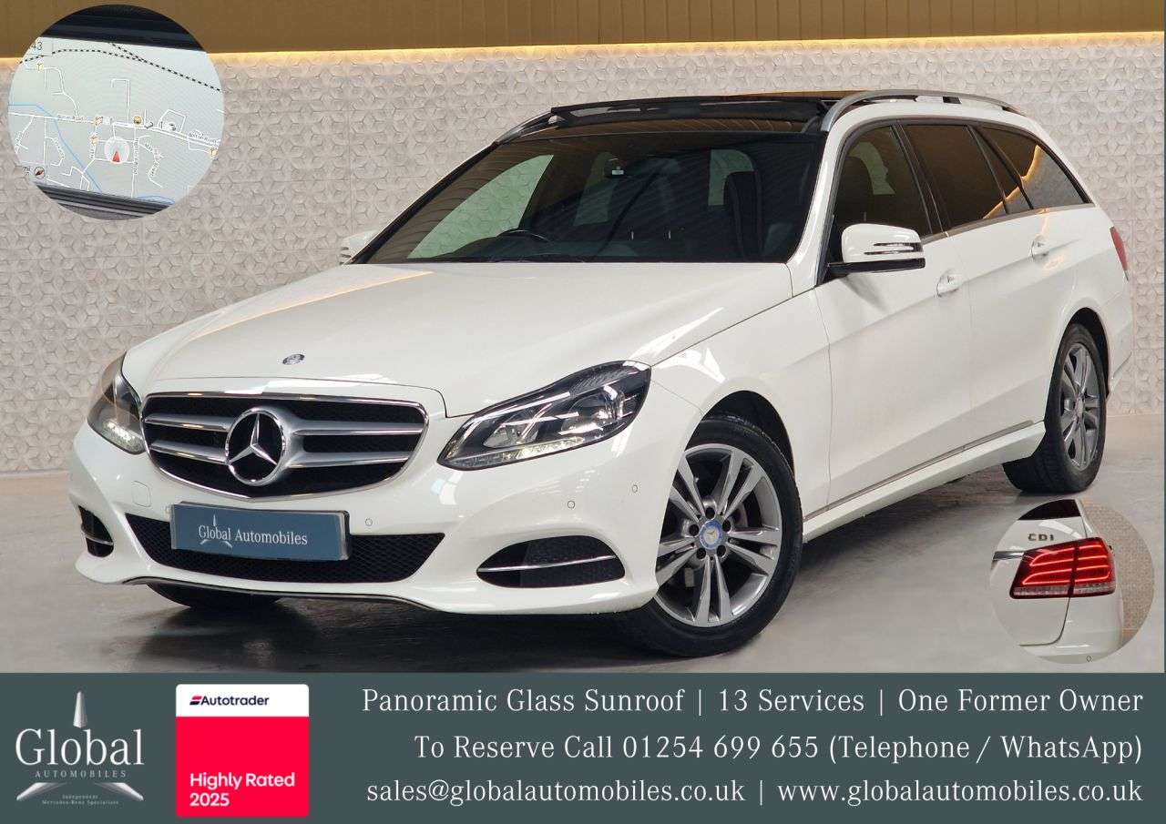 A 2013 MERCEDES-BENZ E-CLASS 2.1 E220 CDI SE Estate 5dr Diesel G-Tronic+ Euro 5 (s/s) (170 ps) 13 SERVIC A 2013 MERCEDES-BENZ E-CLASS 2.1 E220 CDI SE Estate 5dr Diesel G-Tronic+ Euro 5 (s/s) (170 ps) 13 SERVIC