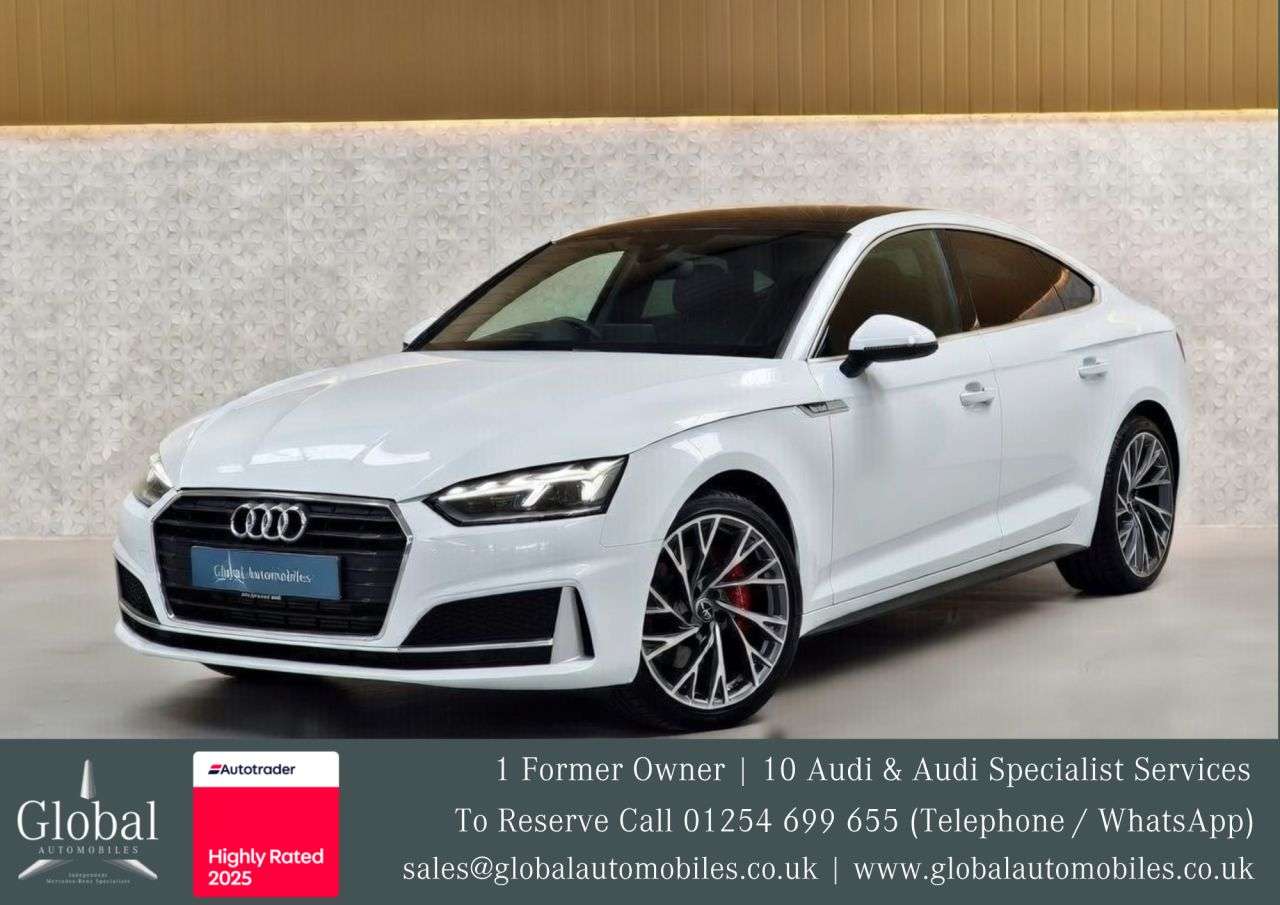 A 2020 AUDI A5 2.0 TFSI 35 Black Edition Sportback 5dr Petrol S Tronic Euro 6 (s/s) (150 p A 2020 AUDI A5 2.0 TFSI 35 Black Edition Sportback 5dr Petrol S Tronic Euro 6 (s/s) (150 p