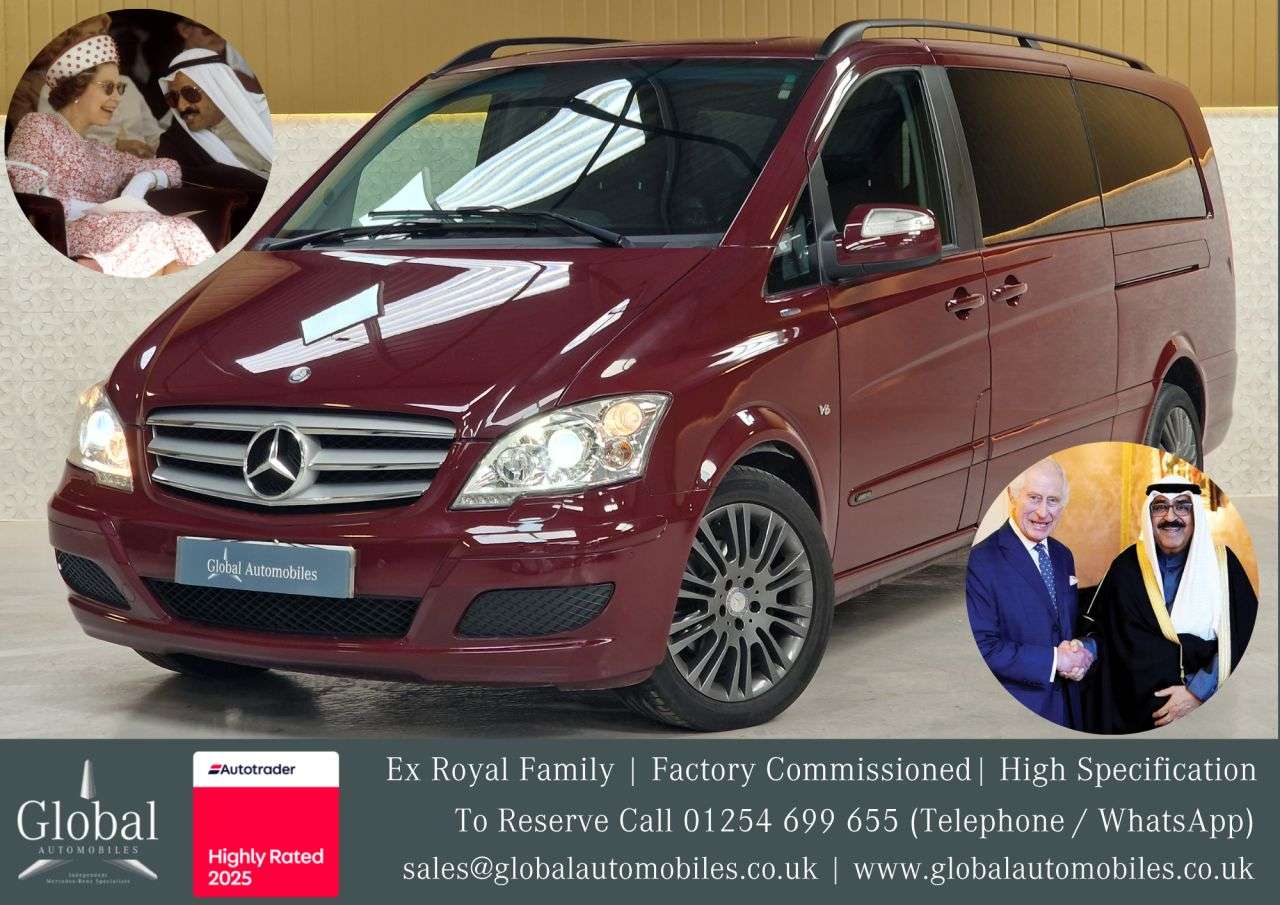 A 2013 MERCEDES-BENZ VIANO 3.0 CDI Ambiente MPV 5dr Diesel Automatic RWD L1 H1 (226 g/km, 224 bhp) EX A 2013 MERCEDES-BENZ VIANO 3.0 CDI Ambiente MPV 5dr Diesel Automatic RWD L1 H1 (226 g/km, 224 bhp) EX