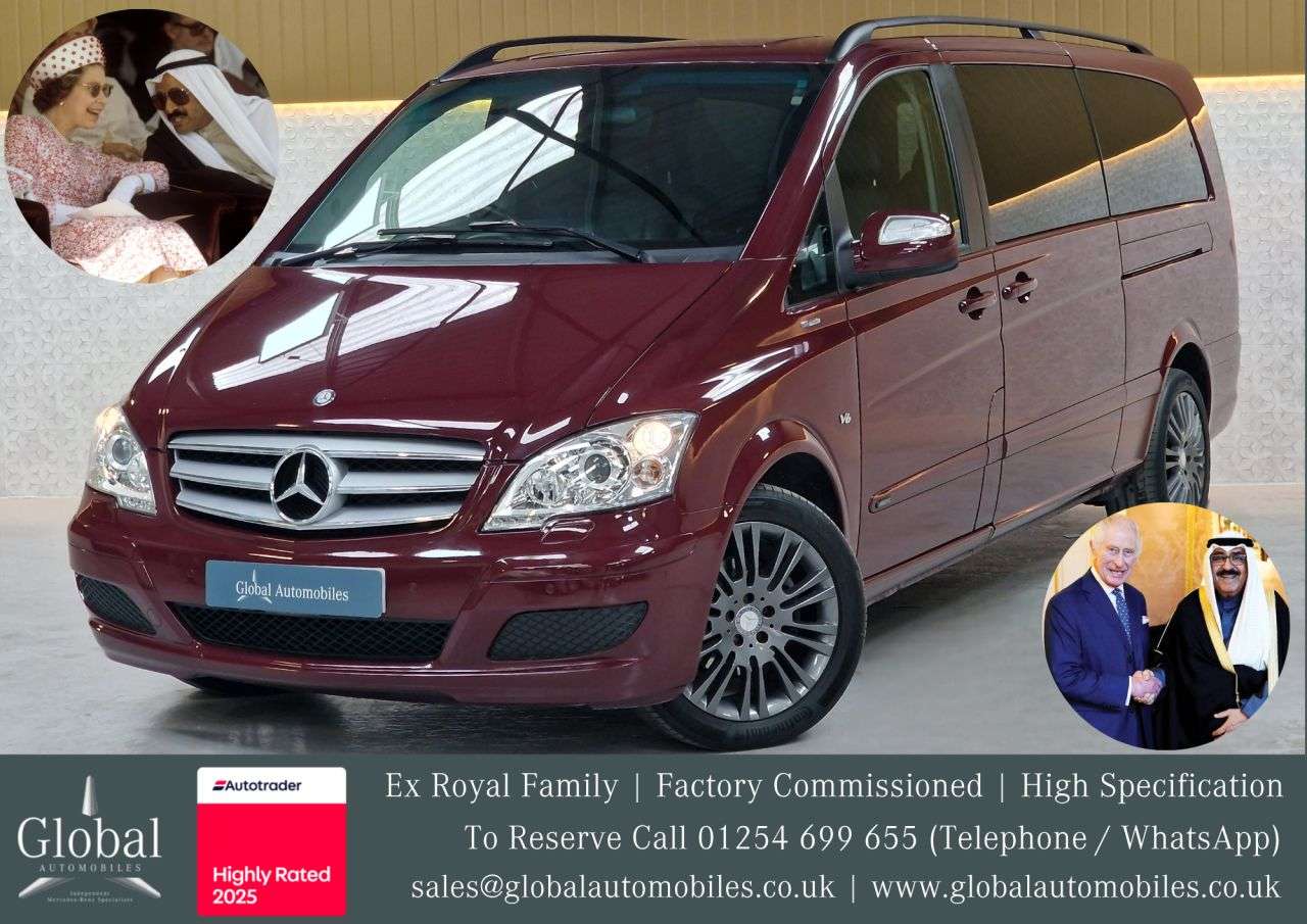 A 2013 MERCEDES-BENZ VIANO 3.0 CDI Ambiente MPV 5dr Diesel Automatic RWD L1 H1 (226 g/km, 224 bhp) EX A 2013 MERCEDES-BENZ VIANO 3.0 CDI Ambiente MPV 5dr Diesel Automatic RWD L1 H1 (226 g/km, 224 bhp) EX