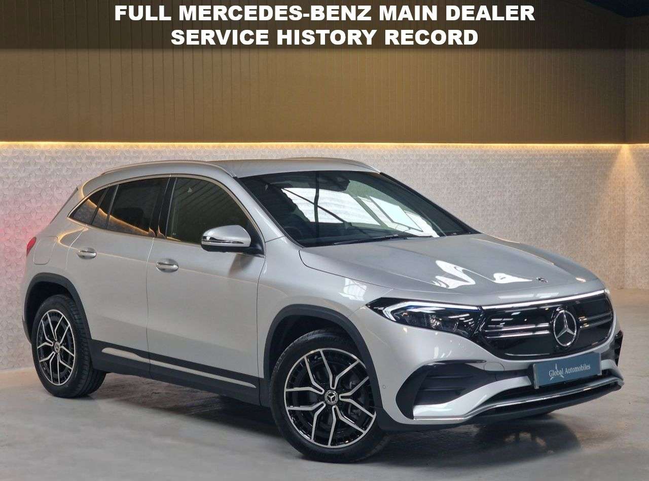 A 2023 MERCEDES-BENZ EQA EQA 250+ 70.5kWh AMG Line (Premium) SUV 5dr Electric Auto (190 ps) LONG RAN A 2023 MERCEDES-BENZ EQA EQA 250+ 70.5kWh AMG Line (Premium) SUV 5dr Electric Auto (190 ps) LONG RAN
