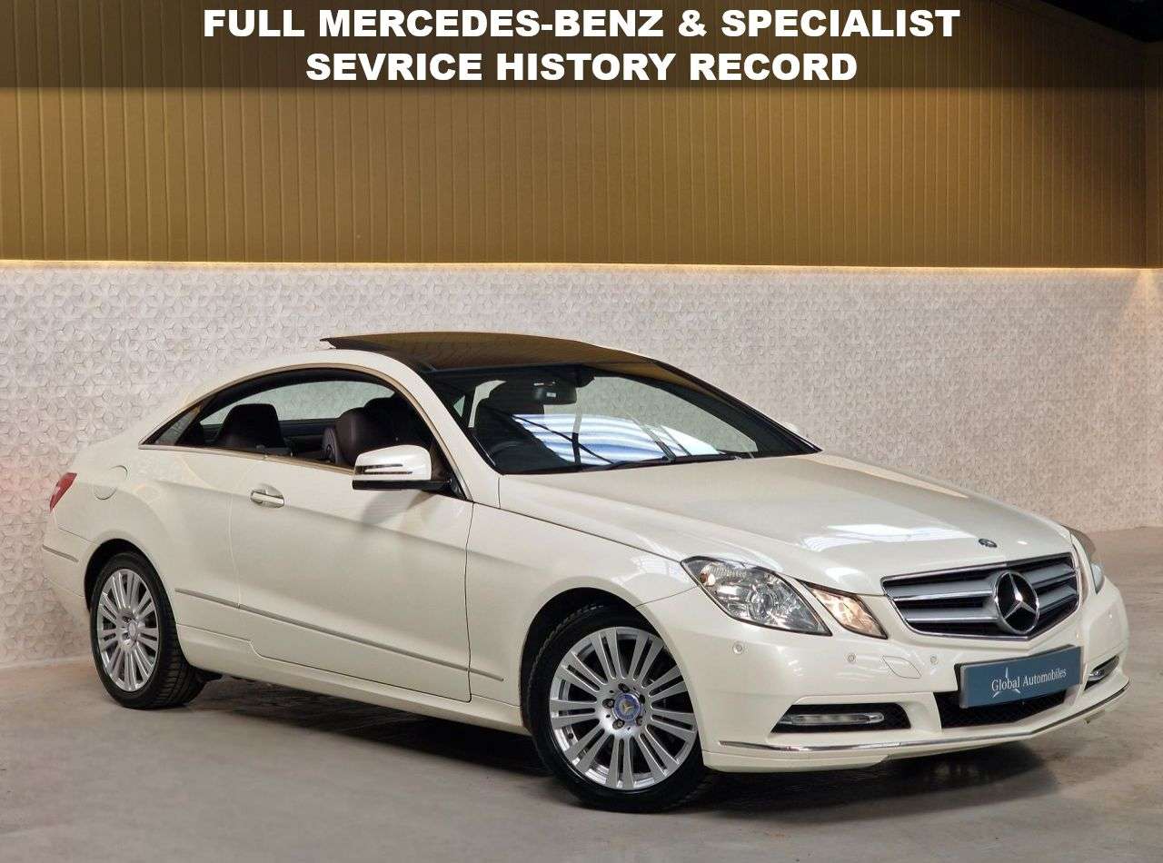 A 2012 MERCEDES-BENZ E-CLASS 2.1 E250 CDI BlueEfficiency SE Coupe 2dr Diesel G-Tronic+ Euro 5 (s/s) (204 A 2012 MERCEDES-BENZ E-CLASS 2.1 E250 CDI BlueEfficiency SE Coupe 2dr Diesel G-Tronic+ Euro 5 (s/s) (204