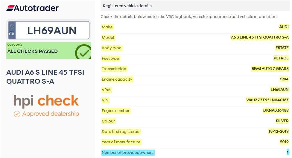 2019 AUDI A6 AVANT 2019 AUDI A6 AVANT