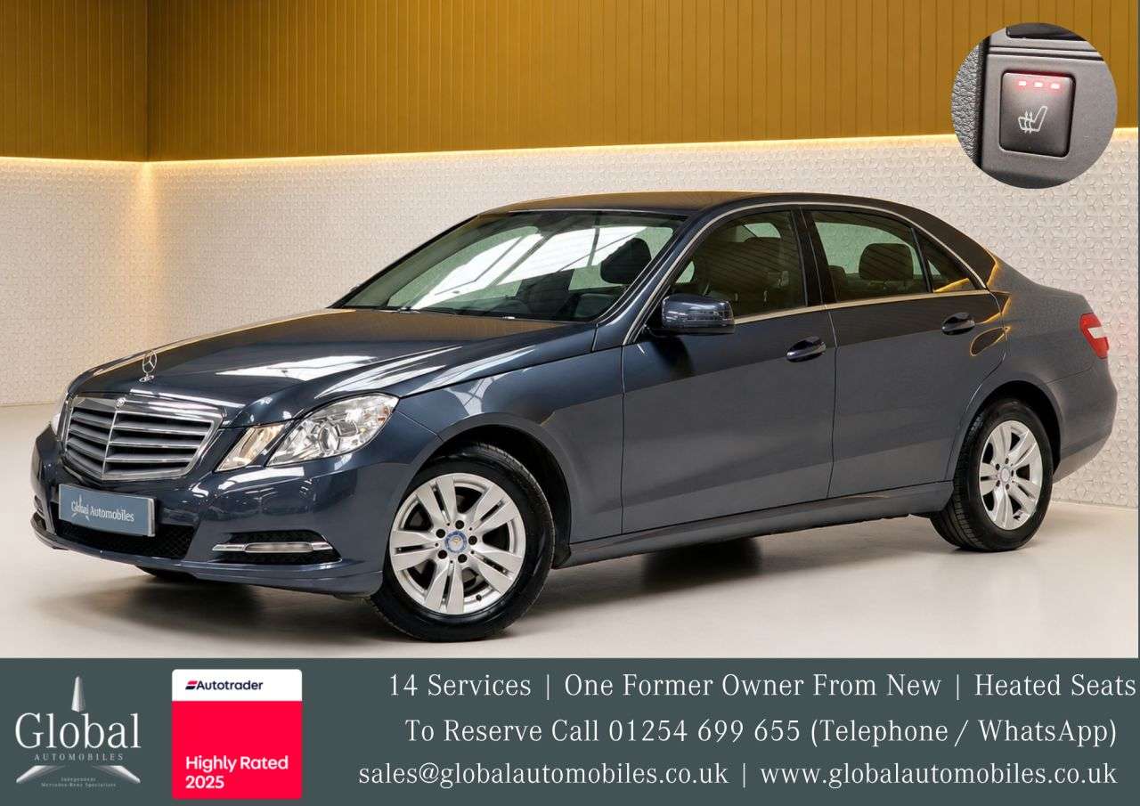 A 2012 MERCEDES-BENZ E-CLASS 2.1 E220 CDI BlueEfficiency SE Saloon 4dr Diesel G-Tronic+ Euro 5 (s/s) (17 A 2012 MERCEDES-BENZ E-CLASS 2.1 E220 CDI BlueEfficiency SE Saloon 4dr Diesel G-Tronic+ Euro 5 (s/s) (17