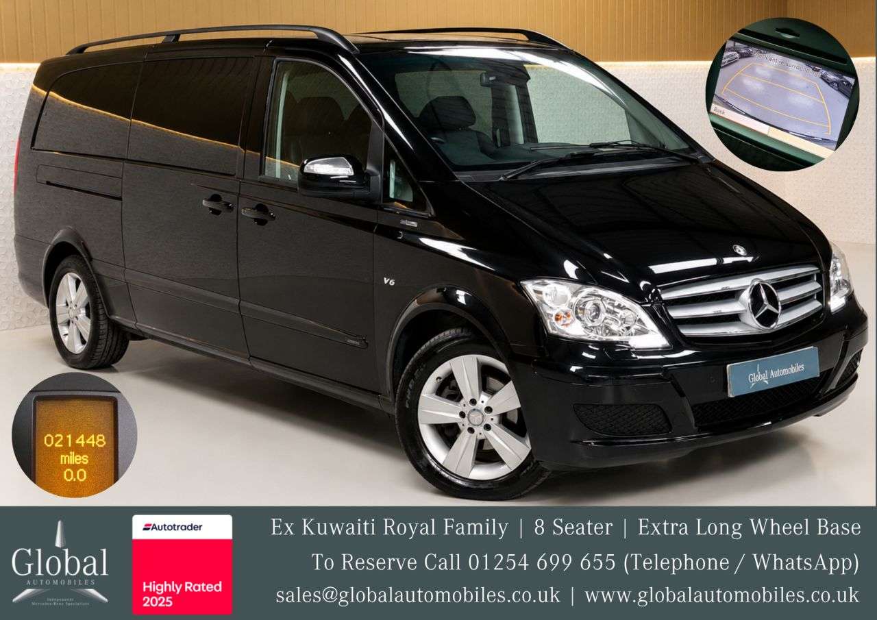 A 2015 MERCEDES-BENZ VIANO 3.0 CDI Ambiente MPV 5dr Diesel Automatic RWD L1 H1 (226 g/km, 224 bhp) EX A 2015 MERCEDES-BENZ VIANO 3.0 CDI Ambiente MPV 5dr Diesel Automatic RWD L1 H1 (226 g/km, 224 bhp) EX