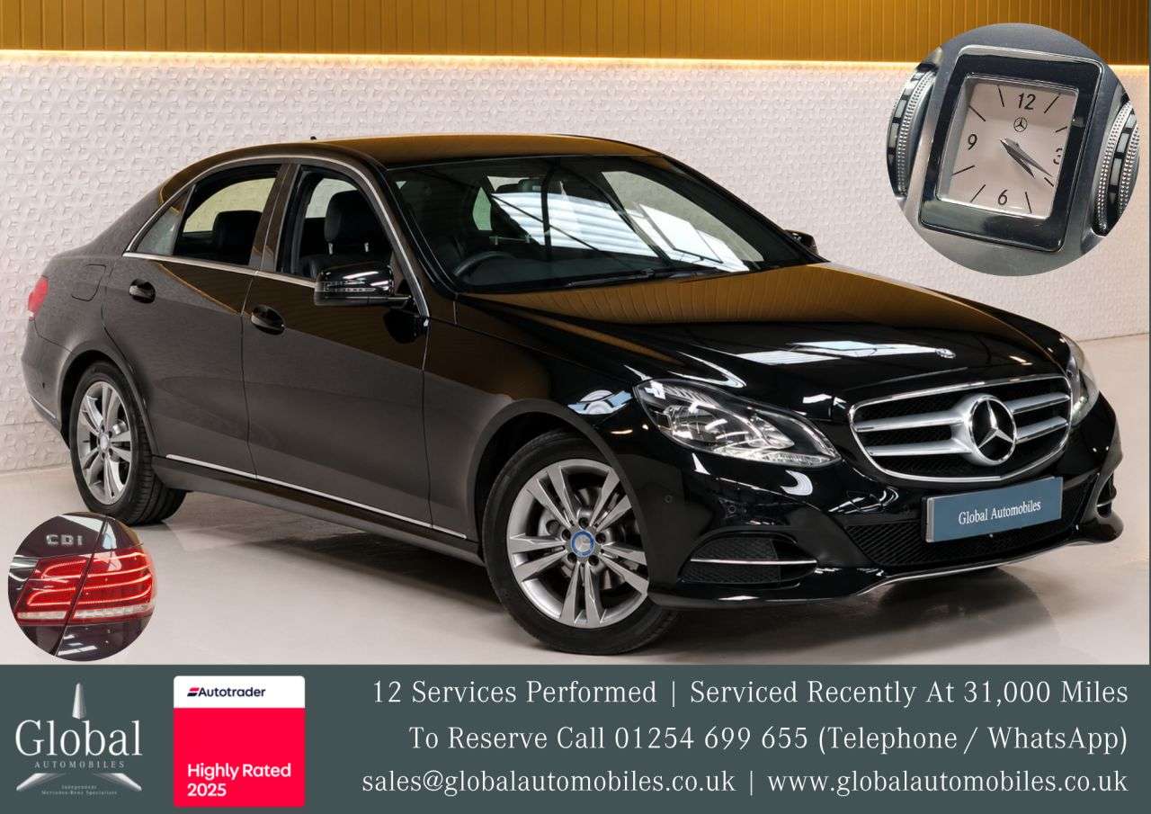 A 2013 MERCEDES-BENZ E-CLASS 2.1 E220 CDI SE Saloon 4dr Diesel G-Tronic+ Euro 5 (s/s) (170 ps) 1 FORMER A 2013 MERCEDES-BENZ E-CLASS 2.1 E220 CDI SE Saloon 4dr Diesel G-Tronic+ Euro 5 (s/s) (170 ps) 1 FORMER