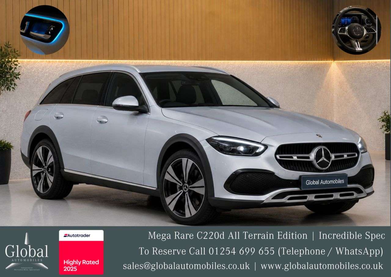 A 2021 MERCEDES-BENZ C-CLASS C 220 d 4MATIC All-Terrain Wagon THE ONLY ALLTERRAIN C CLASS A 2021 MERCEDES-BENZ C-CLASS C 220 d 4MATIC All-Terrain Wagon THE ONLY ALLTERRAIN C CLASS