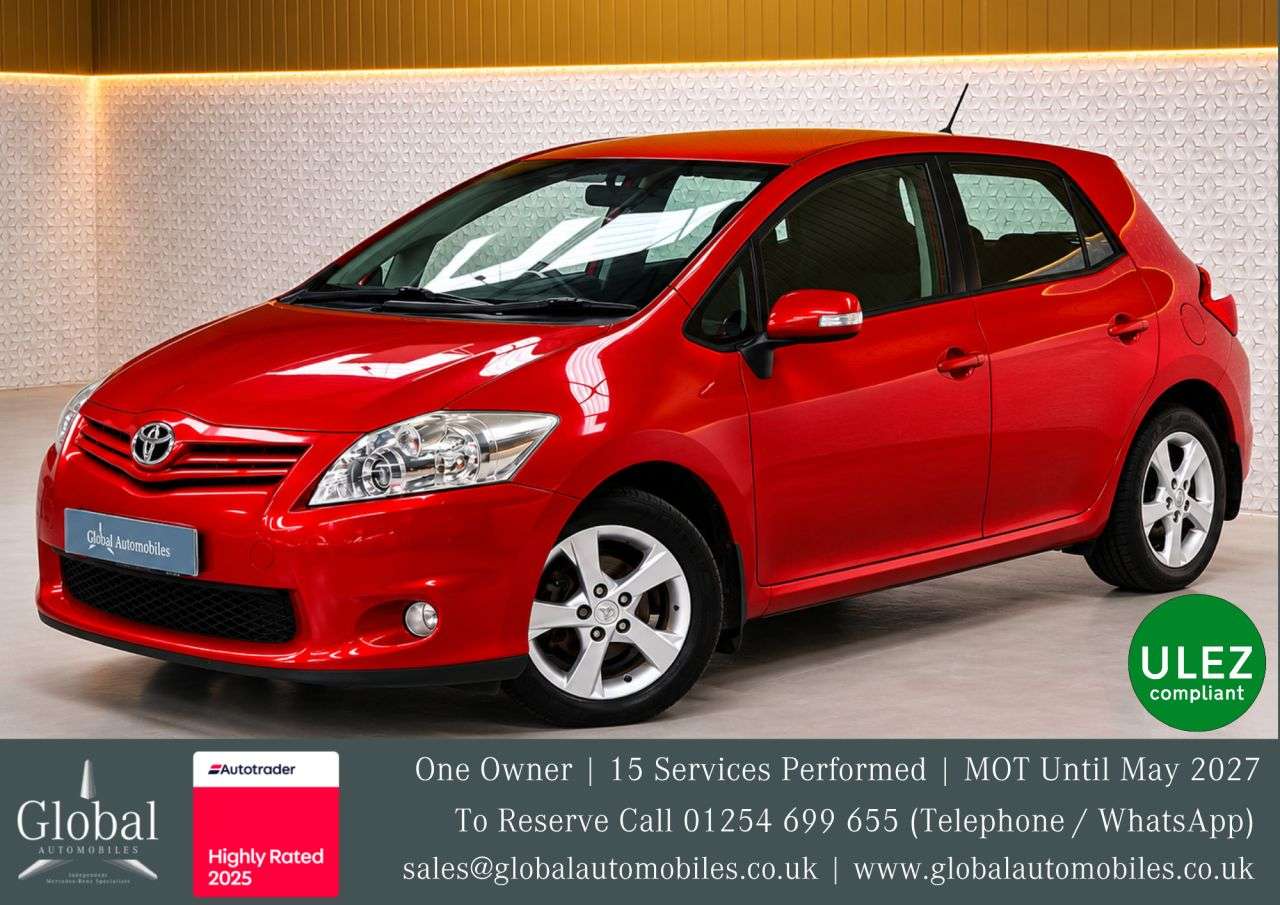 2011 TOYOTA AURIS 2011 TOYOTA AURIS