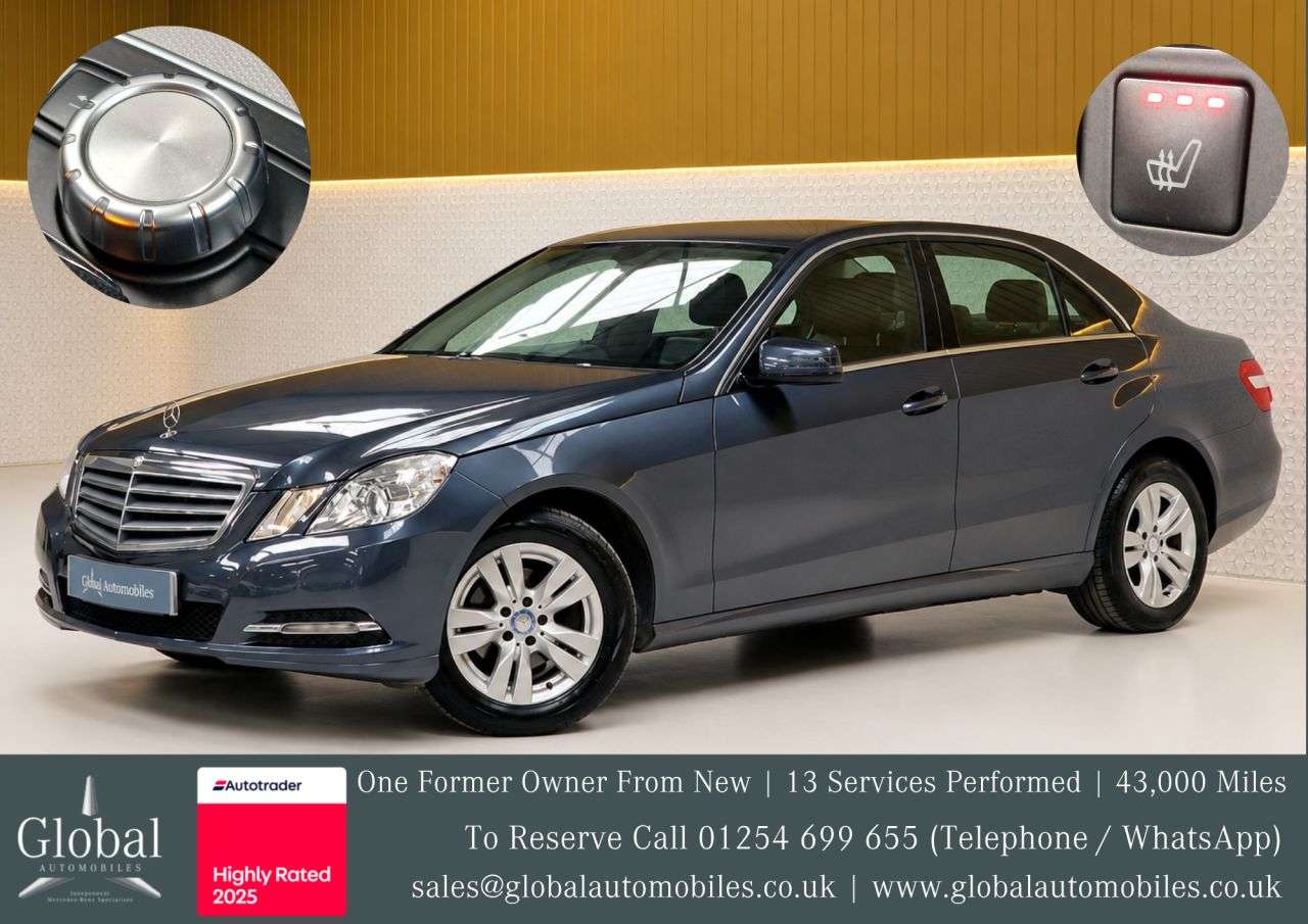 A 2012 MERCEDES-BENZ E-CLASS 2.1 E220 CDI BlueEfficiency SE Saloon 4dr Diesel G-Tronic+ Euro 5 (s/s) (17 A 2012 MERCEDES-BENZ E-CLASS 2.1 E220 CDI BlueEfficiency SE Saloon 4dr Diesel G-Tronic+ Euro 5 (s/s) (17