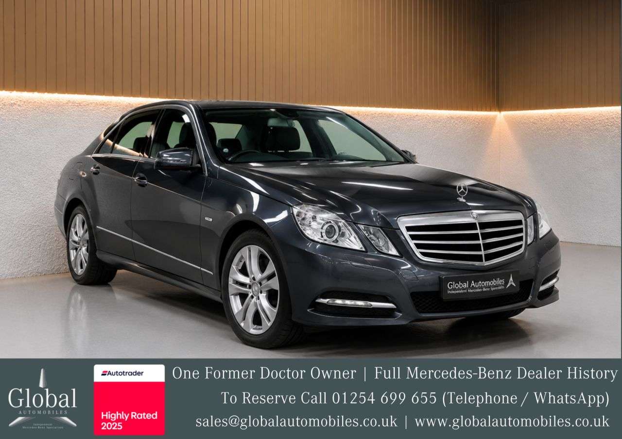 A 2012 MERCEDES-BENZ E-CLASS 2.1 E220 CDI BlueEfficiency Executive SE Saloon 4dr Diesel G-Tronic+ Euro 5 A 2012 MERCEDES-BENZ E-CLASS 2.1 E220 CDI BlueEfficiency Executive SE Saloon 4dr Diesel G-Tronic+ Euro 5