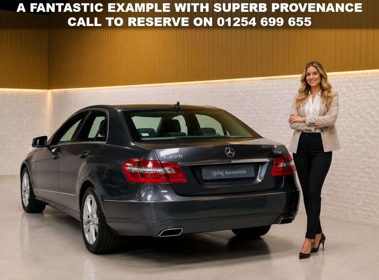 A 2012 MERCEDES-BENZ E-CLASS 2.1 E220 CDI BlueEfficiency Executive SE Saloon 4dr Diesel G-Tronic+ Euro 5 A 2012 MERCEDES-BENZ E-CLASS 2.1 E220 CDI BlueEfficiency Executive SE Saloon 4dr Diesel G-Tronic+ Euro 5
