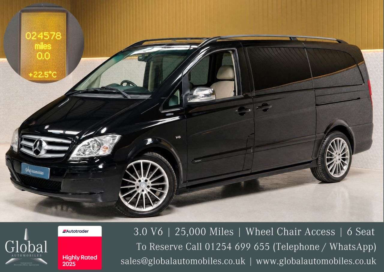 A 2014 MERCEDES-BENZ VIANO 3.0 CDI Avantgarde MPV 5dr Diesel Automatic RWD L1 H1 (226 g/km, 224 bhp) F A 2014 MERCEDES-BENZ VIANO 3.0 CDI Avantgarde MPV 5dr Diesel Automatic RWD L1 H1 (226 g/km, 224 bhp) F