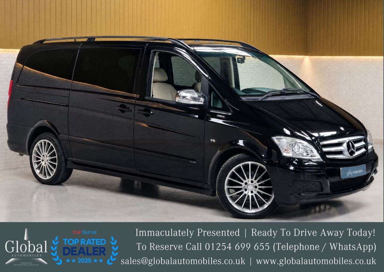 A 2014 MERCEDES-BENZ VIANO 3.0 CDI Avantgarde MPV 5dr Diesel Automatic RWD L1 H1 (226 g/km, 224 bhp) F A 2014 MERCEDES-BENZ VIANO 3.0 CDI Avantgarde MPV 5dr Diesel Automatic RWD L1 H1 (226 g/km, 224 bhp) F