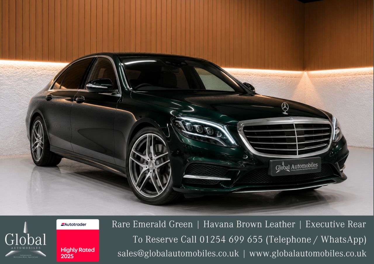 A 2016 MERCEDES-BENZ S-CLASS 3.0 S350Ld V6 AMG Line Saloon 4dr Diesel G-Tronic+ Euro 6 (s/s) (258 ps) EM A 2016 MERCEDES-BENZ S-CLASS 3.0 S350Ld V6 AMG Line Saloon 4dr Diesel G-Tronic+ Euro 6 (s/s) (258 ps) EM