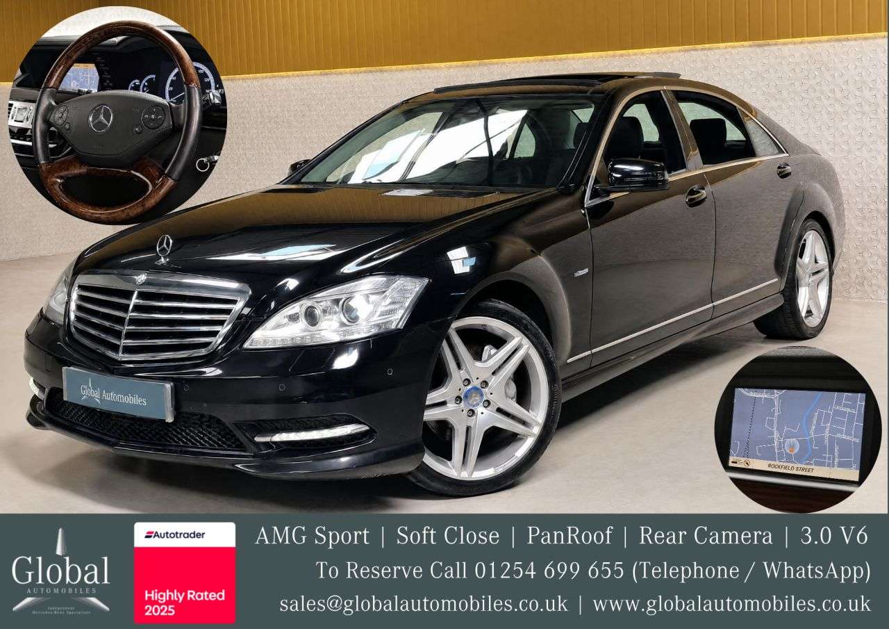 A 2012 MERCEDES-BENZ S-CLASS 3.0 S350L V6 BlueTEC Saloon 4dr Diesel G-Tronic+ Euro 6 (s/s) (258 ps) FINE A 2012 MERCEDES-BENZ S-CLASS 3.0 S350L V6 BlueTEC Saloon 4dr Diesel G-Tronic+ Euro 6 (s/s) (258 ps) FINE