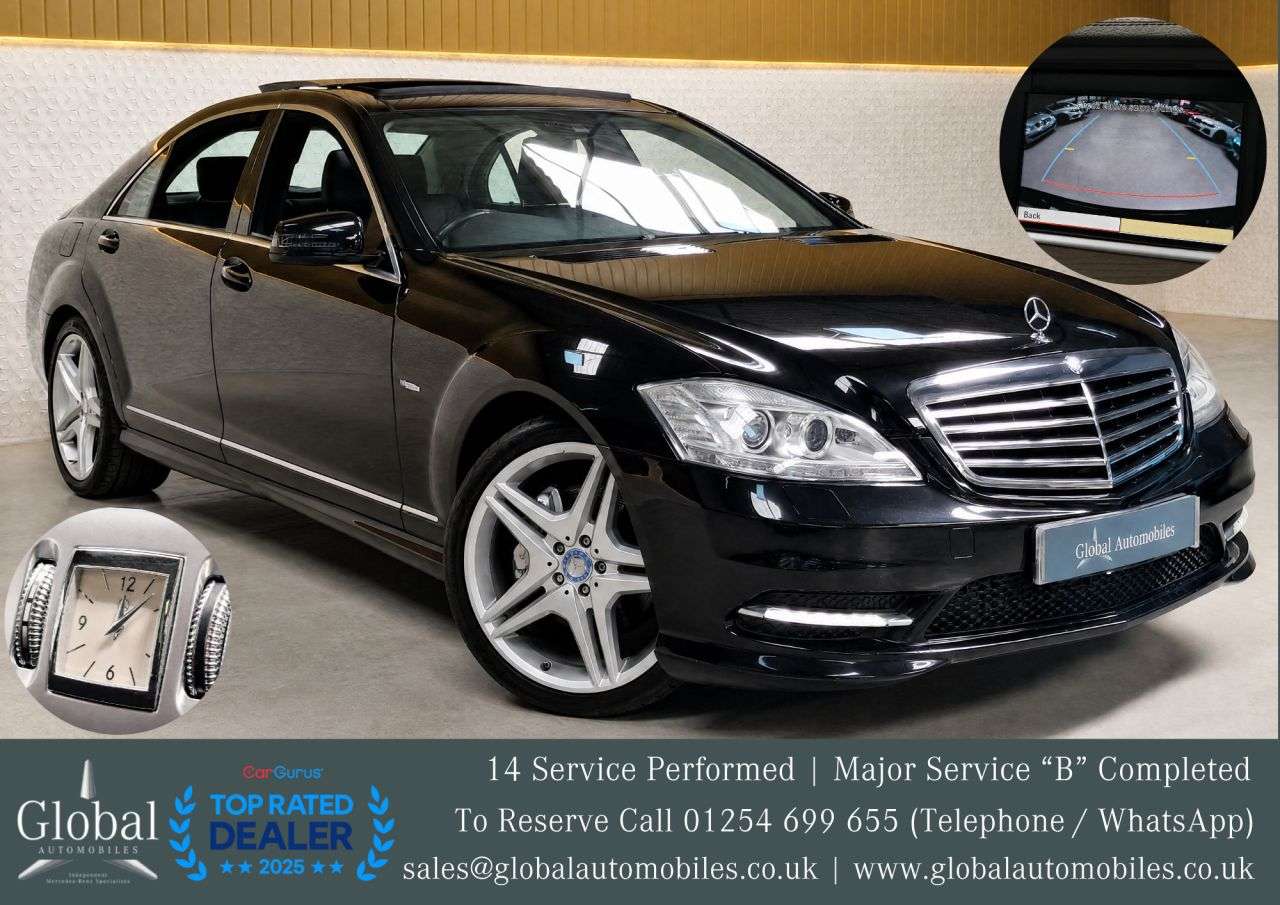 A 2012 MERCEDES-BENZ S-CLASS 3.0 S350L V6 BlueTEC Saloon 4dr Diesel G-Tronic+ Euro 6 (s/s) (258 ps) FINE A 2012 MERCEDES-BENZ S-CLASS 3.0 S350L V6 BlueTEC Saloon 4dr Diesel G-Tronic+ Euro 6 (s/s) (258 ps) FINE