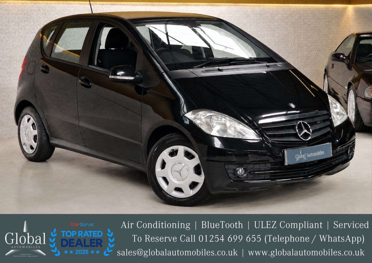 A 2010 MERCEDES-BENZ A CLASS 1.5 A160 Classic SE Hatchback 5dr Petrol CVT (157 g/km, 95 bhp) MEGA LOW MI A 2010 MERCEDES-BENZ A CLASS 1.5 A160 Classic SE Hatchback 5dr Petrol CVT (157 g/km, 95 bhp) MEGA LOW MI