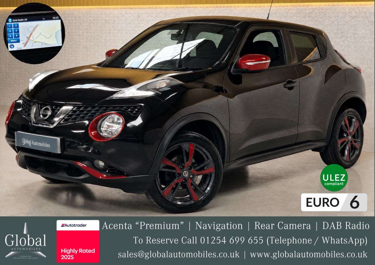 A 2015 NISSAN JUKE 1.2 DIG-T Acenta Premium SUV 5dr Petrol Manual Euro 6 (s/s) (115 ps) REAR C A 2015 NISSAN JUKE 1.2 DIG-T Acenta Premium SUV 5dr Petrol Manual Euro 6 (s/s) (115 ps) REAR C