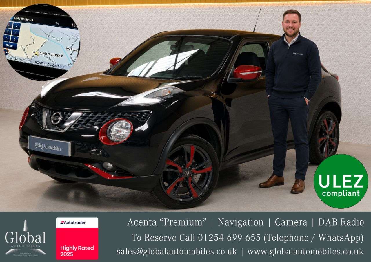 A 2015 NISSAN JUKE 1.2 DIG-T Acenta Premium SUV 5dr Petrol Manual Euro 6 (s/s) (115 ps) REAR C A 2015 NISSAN JUKE 1.2 DIG-T Acenta Premium SUV 5dr Petrol Manual Euro 6 (s/s) (115 ps) REAR C
