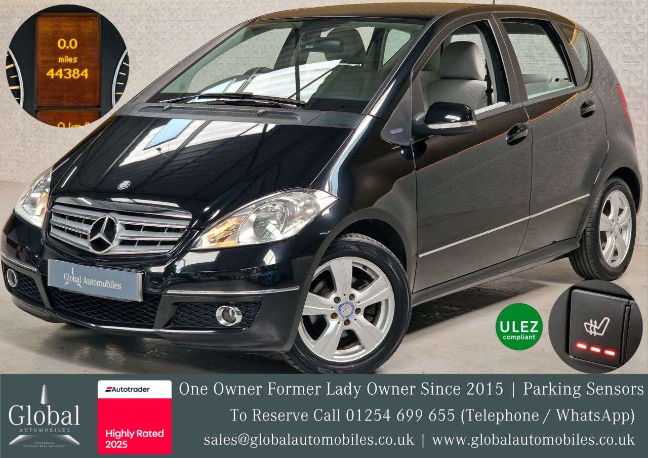 A 2012 MERCEDES-BENZ A-CLASS 1.5 A160 BlueEfficiency Avantgarde SE Hatchback 5dr Petrol Manual (143 g/km A 2012 MERCEDES-BENZ A-CLASS 1.5 A160 BlueEfficiency Avantgarde SE Hatchback 5dr Petrol Manual (143 g/km