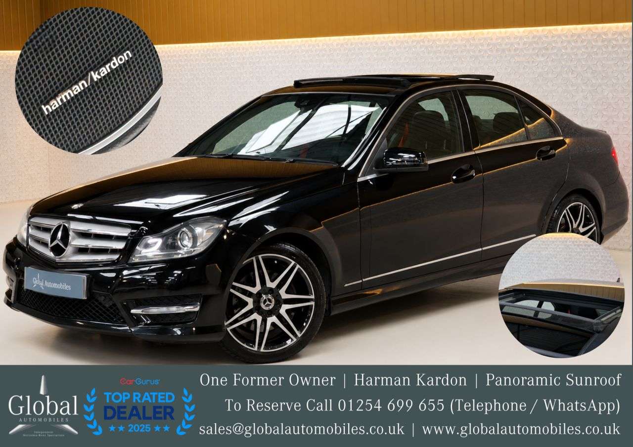 A 2012 MERCEDES-BENZ C CLASS 3.0 C350 CDI V6 BlueEfficiency AMG Sport Plus Saloon 4dr Diesel G-Tronic Eu A 2012 MERCEDES-BENZ C CLASS 3.0 C350 CDI V6 BlueEfficiency AMG Sport Plus Saloon 4dr Diesel G-Tronic Eu