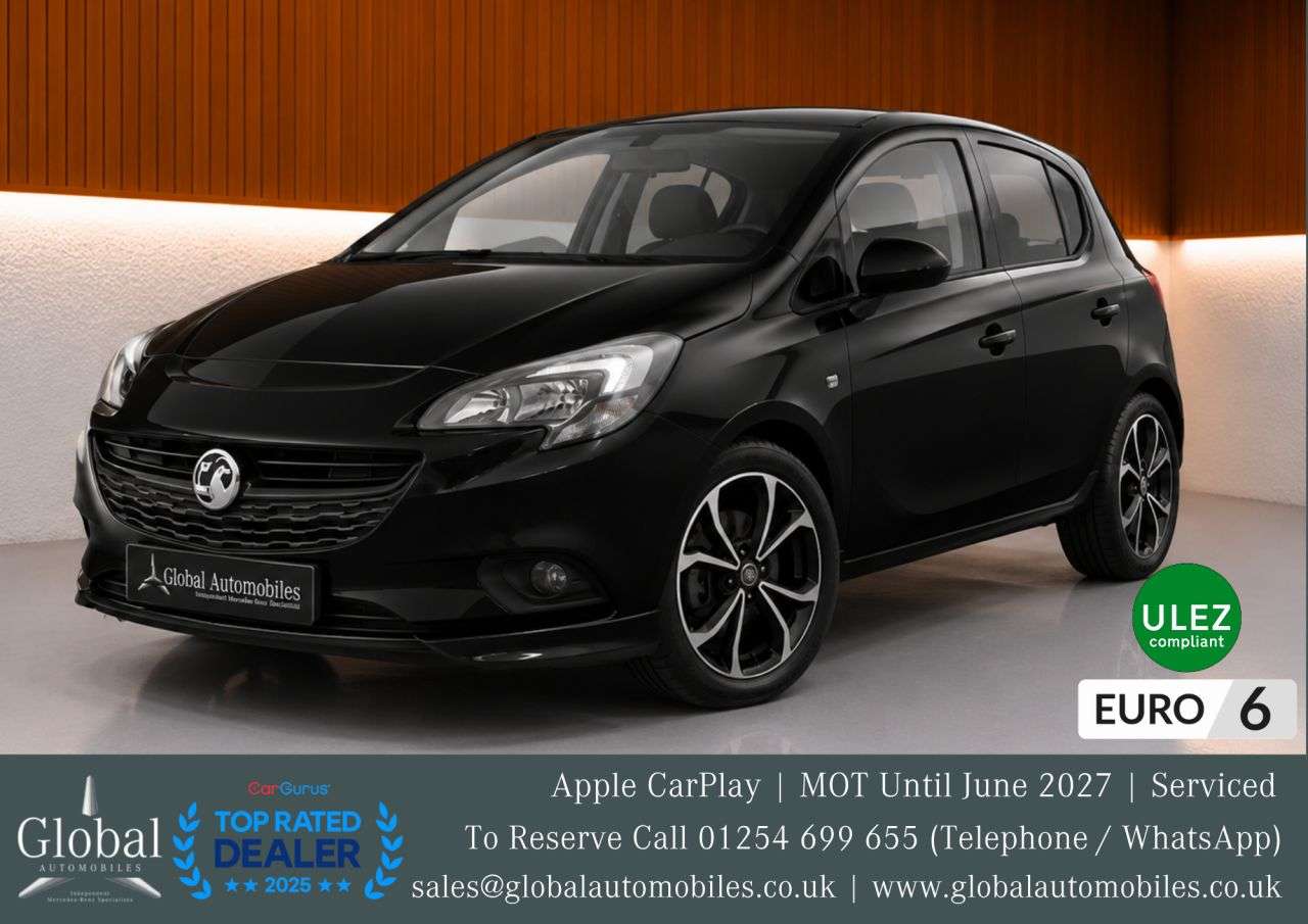 A 2018 VAUXHALL CORSA 1.4i ecoFLEX Design Hatchback 5dr Petrol Manual Euro 6 (90 ps) APPLE CARPLA A 2018 VAUXHALL CORSA 1.4i ecoFLEX Design Hatchback 5dr Petrol Manual Euro 6 (90 ps) APPLE CARPLA