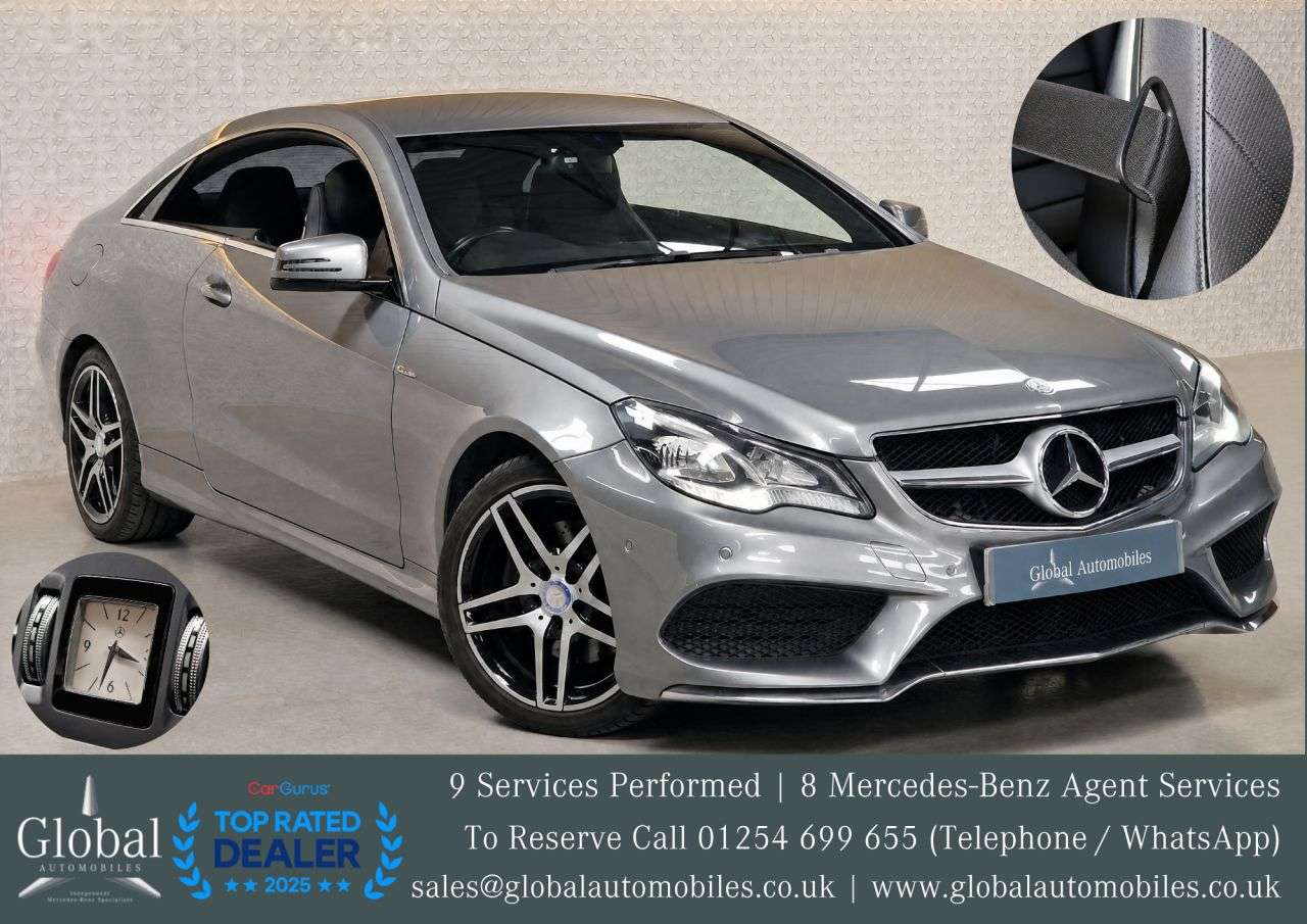 A 2014 MERCEDES-BENZ E-CLASS 2.1 E250 CDI AMG Sport Coupe 2dr Diesel G-Tronic+ Euro 5 (s/s) (204 ps) AMG A 2014 MERCEDES-BENZ E-CLASS 2.1 E250 CDI AMG Sport Coupe 2dr Diesel G-Tronic+ Euro 5 (s/s) (204 ps) AMG