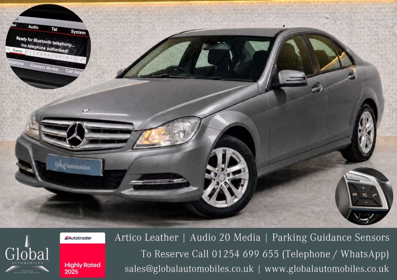 A 2012 MERCEDES-BENZ C CLASS 2.1 C220 CDI BlueEfficiency Executive SE Saloon 4dr Diesel G-Tronic+ Euro 5 A 2012 MERCEDES-BENZ C CLASS 2.1 C220 CDI BlueEfficiency Executive SE Saloon 4dr Diesel G-Tronic+ Euro 5