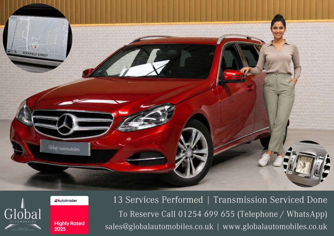 A 2013 MERCEDES-BENZ E CLASS 2.1 E220 CDI SE Estate 5dr Diesel G-Tronic+ Euro 5 (s/s) (170 ps) 13 STAMPS A 2013 MERCEDES-BENZ E CLASS 2.1 E220 CDI SE Estate 5dr Diesel G-Tronic+ Euro 5 (s/s) (170 ps) 13 STAMPS