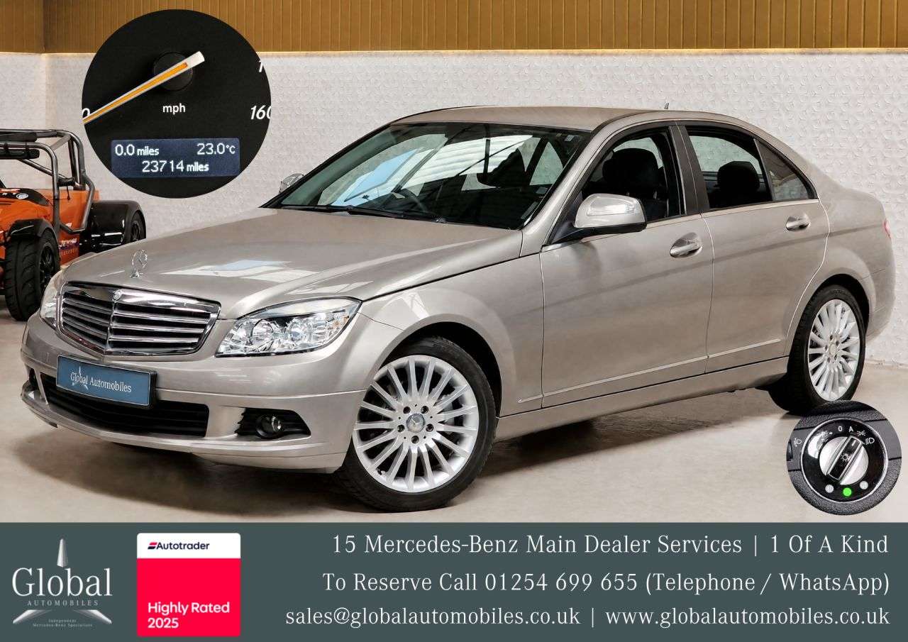 A 2008 MERCEDES-BENZ C-CLASS 1.8 C180K SE Saloon 4dr Petrol Auto Euro 4 (156 ps) ONE OF A KIND | MUST RE A 2008 MERCEDES-BENZ C-CLASS 1.8 C180K SE Saloon 4dr Petrol Auto Euro 4 (156 ps) ONE OF A KIND | MUST RE