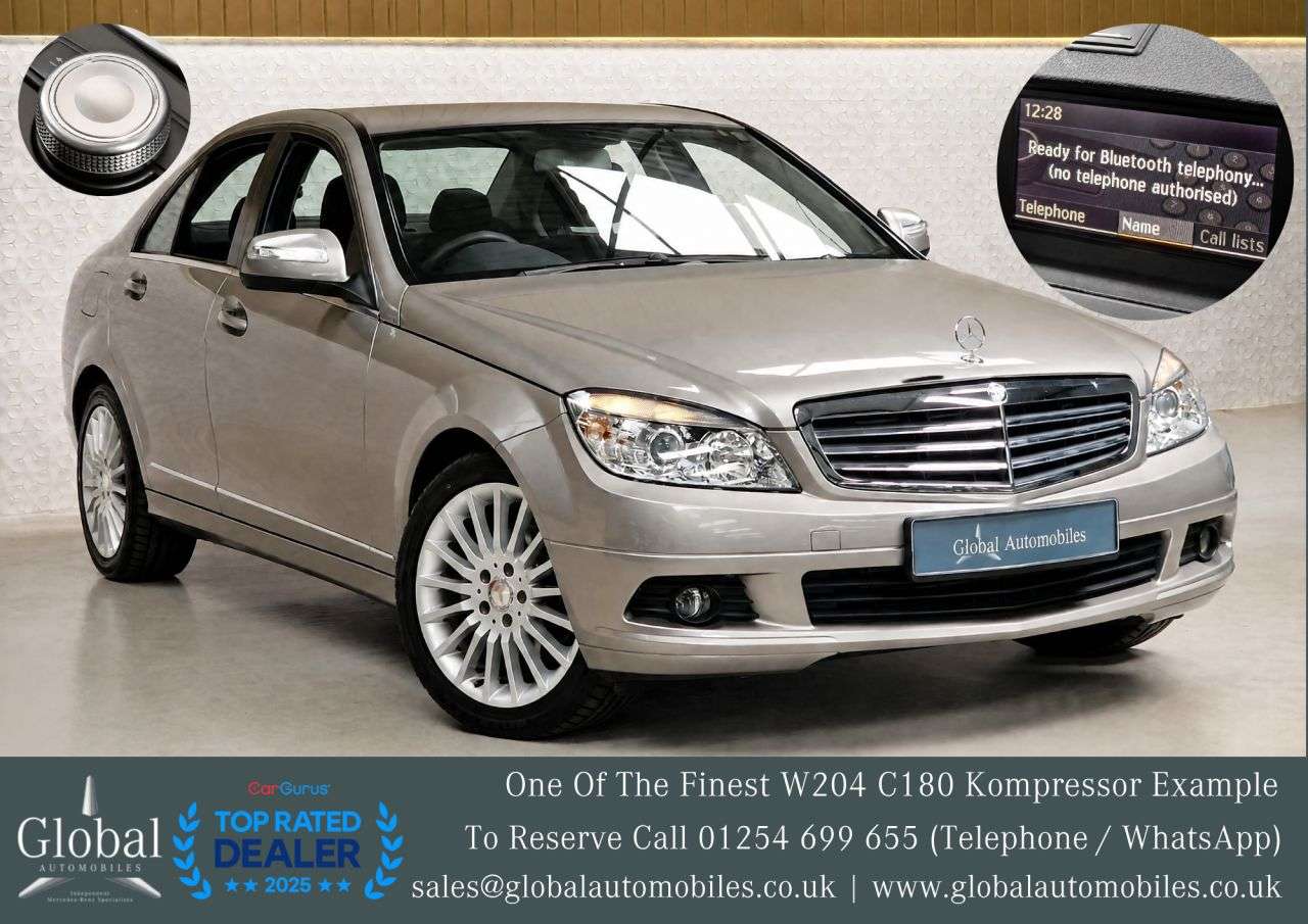A 2008 MERCEDES-BENZ C-CLASS 1.8 C180K SE Saloon 4dr Petrol Auto Euro 4 (156 ps) ONE OF A KIND | MUST RE A 2008 MERCEDES-BENZ C-CLASS 1.8 C180K SE Saloon 4dr Petrol Auto Euro 4 (156 ps) ONE OF A KIND | MUST RE