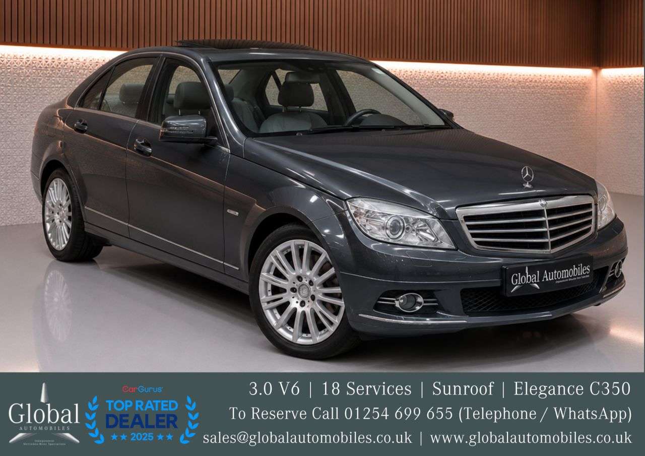 A 2008 MERCEDES-BENZ C CLASS 3.0 C320 CDI V6 Elegance Saloon 4dr Diesel G-Tronic Euro 4 (224 ps) SUNROOF A 2008 MERCEDES-BENZ C CLASS 3.0 C320 CDI V6 Elegance Saloon 4dr Diesel G-Tronic Euro 4 (224 ps) SUNROOF