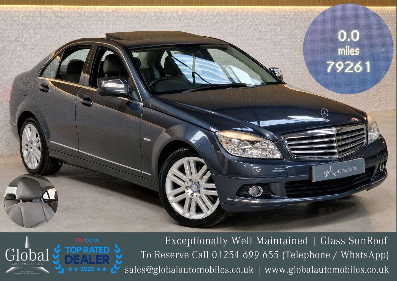 A 2008 MERCEDES-BENZ C CLASS 3.0 C320 CDI V6 Elegance Saloon 4dr Diesel G-Tronic Euro 4 (224 ps) SUNROOF A 2008 MERCEDES-BENZ C CLASS 3.0 C320 CDI V6 Elegance Saloon 4dr Diesel G-Tronic Euro 4 (224 ps) SUNROOF