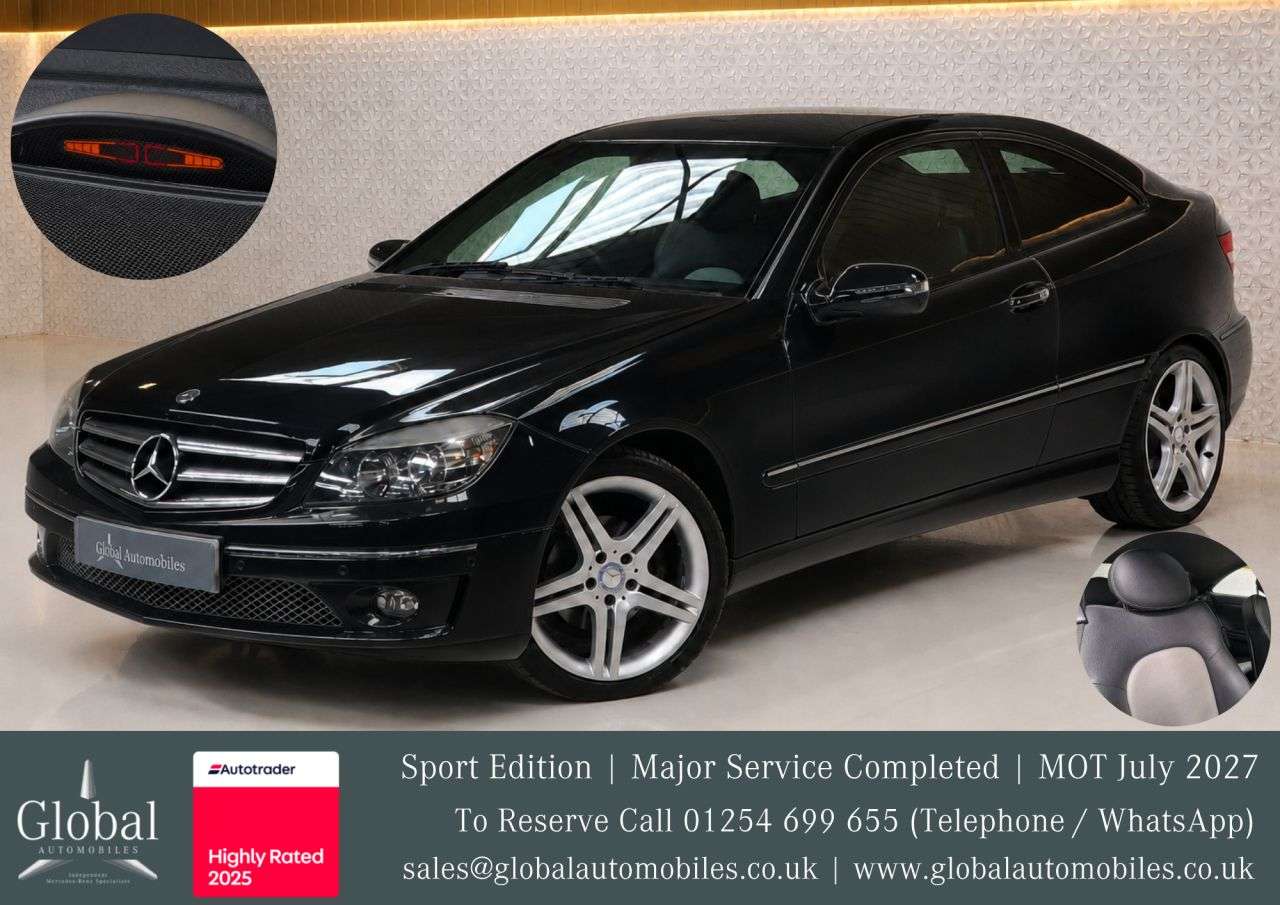 A 2009 MERCEDES-BENZ CLC CLASS 2.1 CLC220 CDI Sport Coupe 3dr Diesel Auto Euro 4 (150 ps) MAJOR SERVICE "B A 2009 MERCEDES-BENZ CLC CLASS 2.1 CLC220 CDI Sport Coupe 3dr Diesel Auto Euro 4 (150 ps) MAJOR SERVICE "B